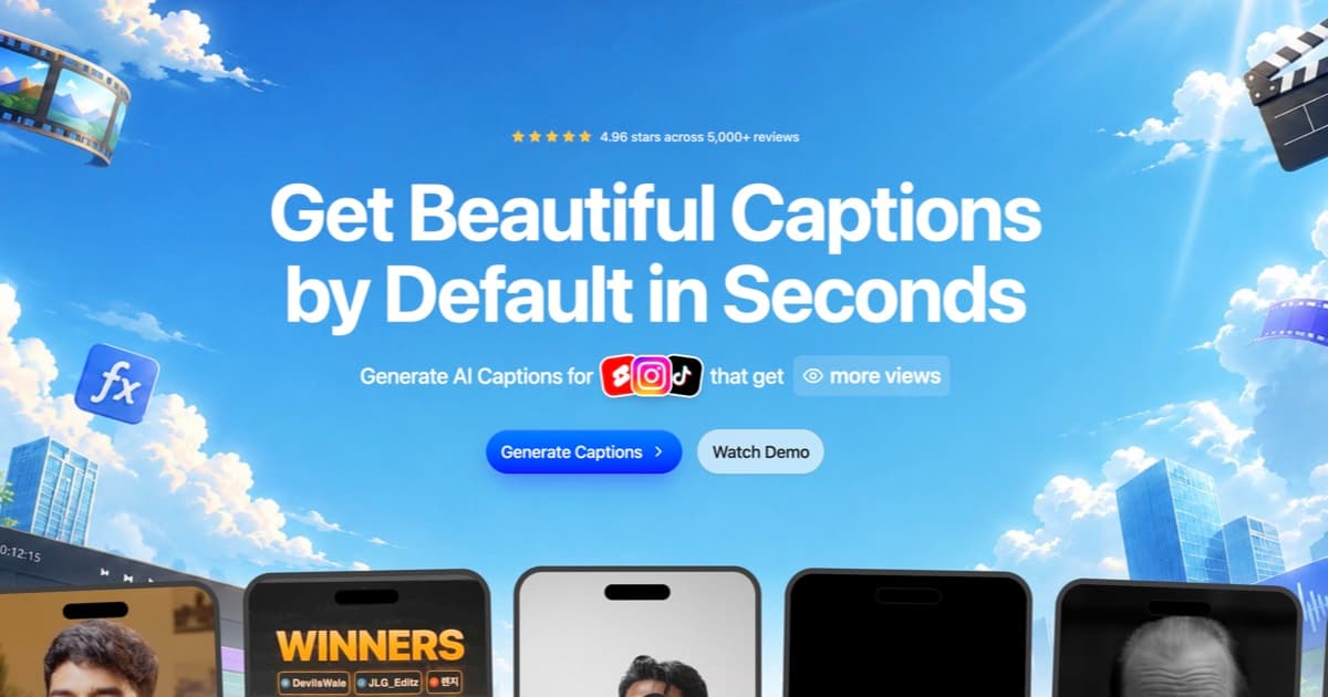 VideoCaptions.AI screenshot 1
