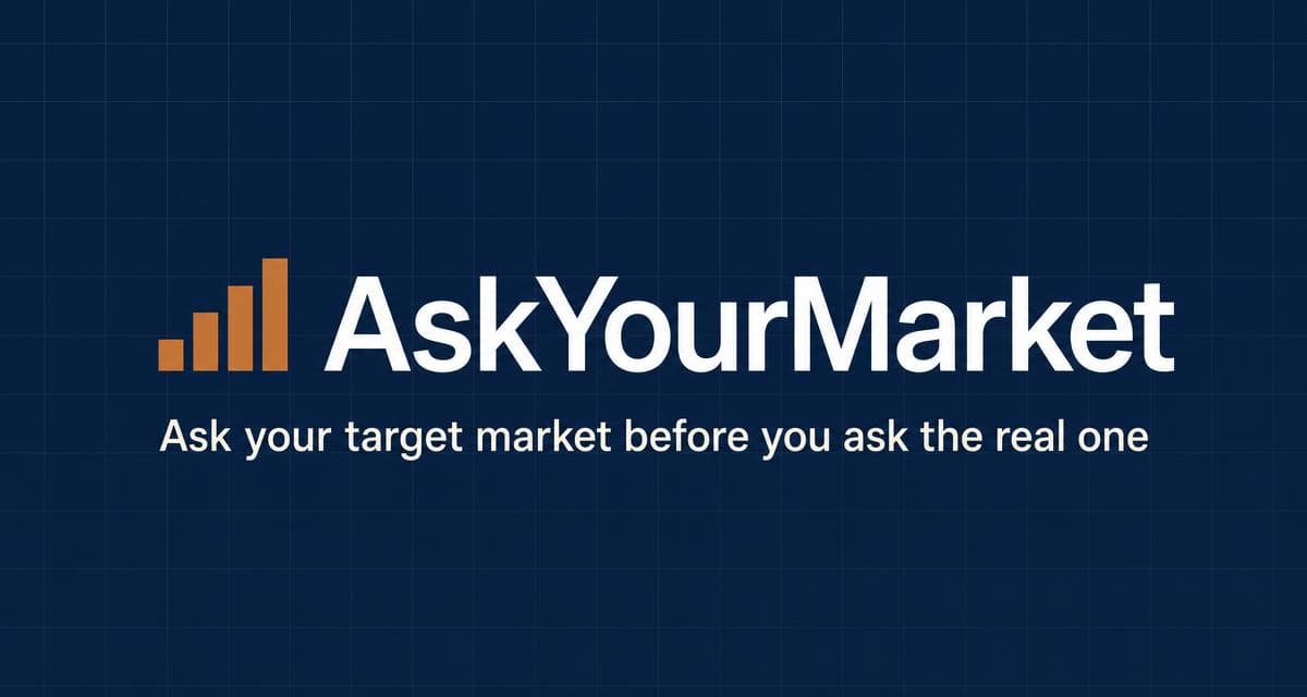 AskYourMarket screenshot 1