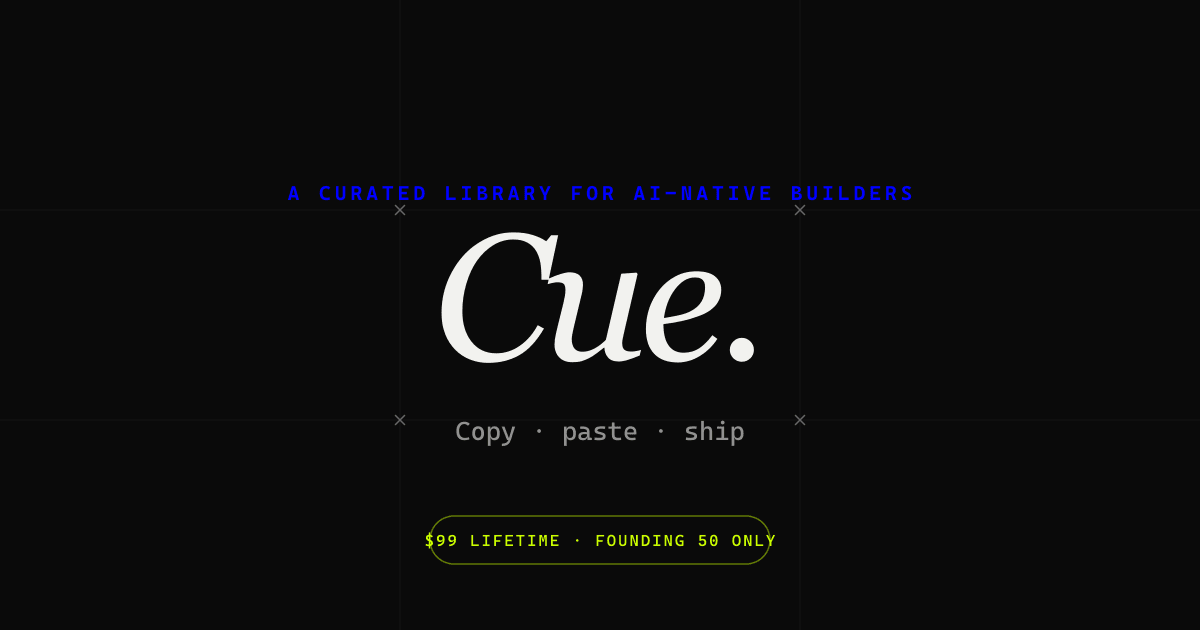 Cue screenshot 1