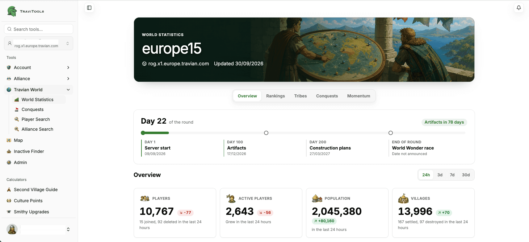 TraviTools screenshot 2